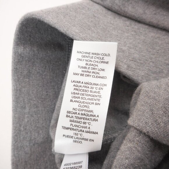 Weekends by Chicos size 4 Women's XXL Capri Lounge Pants Gray Pockets Pull-on - Picture 9 of 10